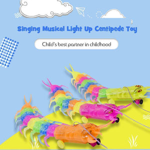 Singing Musical Light Up Centipede Toy