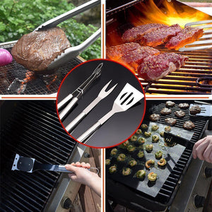 Barbecue Grilling Accessories, 3 Pieces set