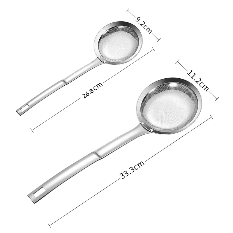 Kitchen Fine Mesh Stainless Steel Colander