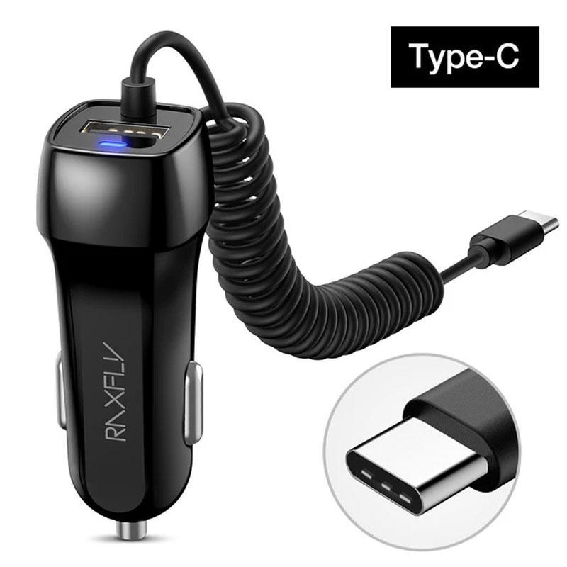RAXFLY USB Car Charger for Cellphone