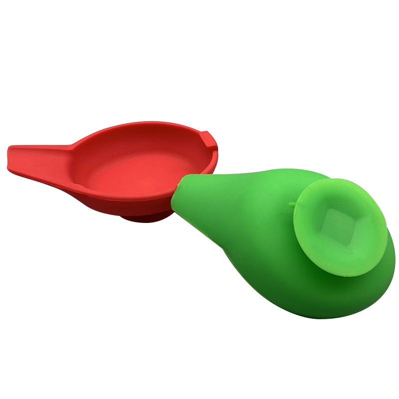 Suction Cup Silicone Spoon Holder