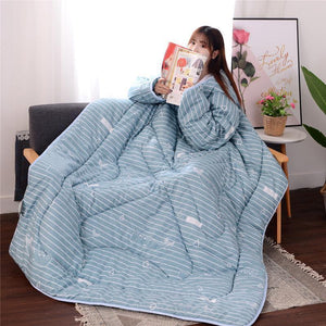 Winter Lazy Multifunctional Duvet with Sleeves