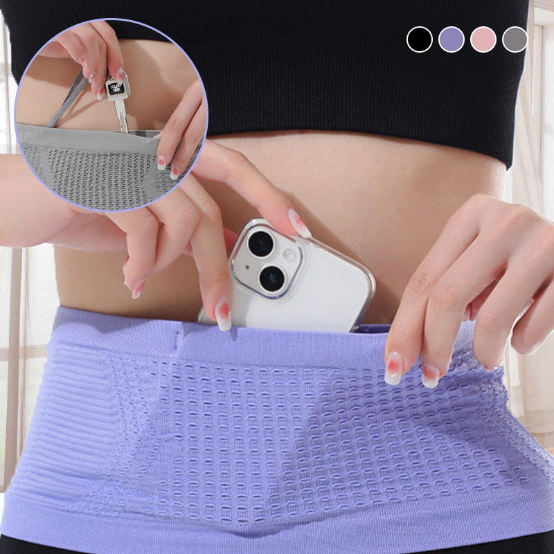 🏃50% OFF🏃Multifunctional Knit Breathable Concealed Waist Bag