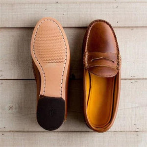Women Soft Moccasins With Genuine Leather Flats