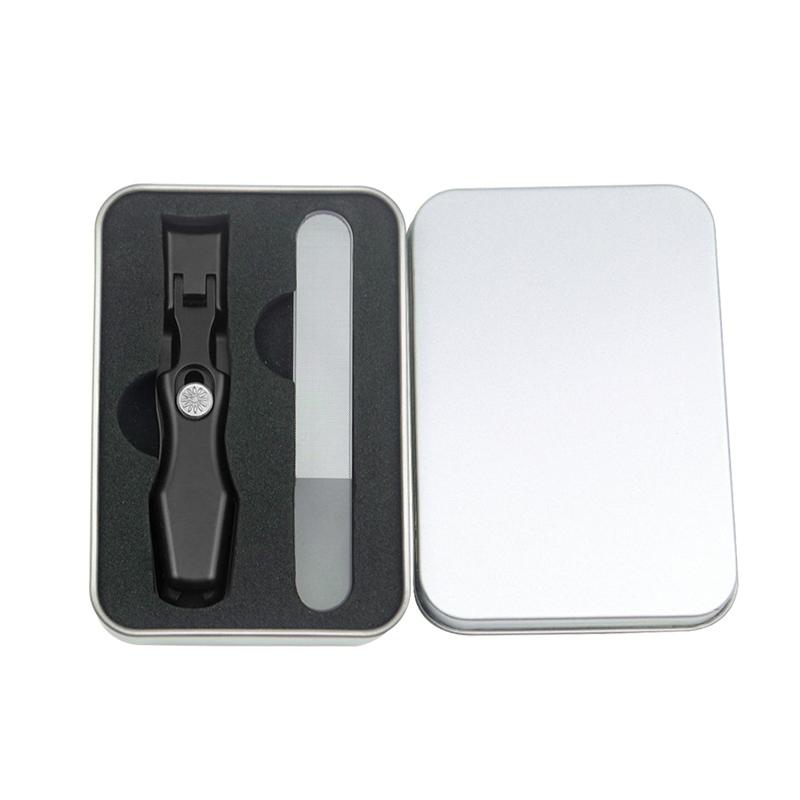 Portable Anti Splash Stainless Steel Nail Clippers