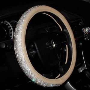 Crystal Steering Wheel Cover