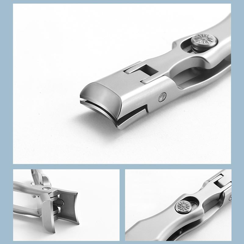 Portable Anti Splash Stainless Steel Nail Clippers